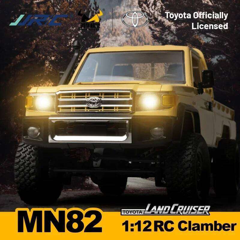 1:12 Crawler MN82 PRO MN82S MN82T 2.4G 4WD 280 Motor RC Off-Road Pickup Truck Model Car for Boys Adult Gifts C260306