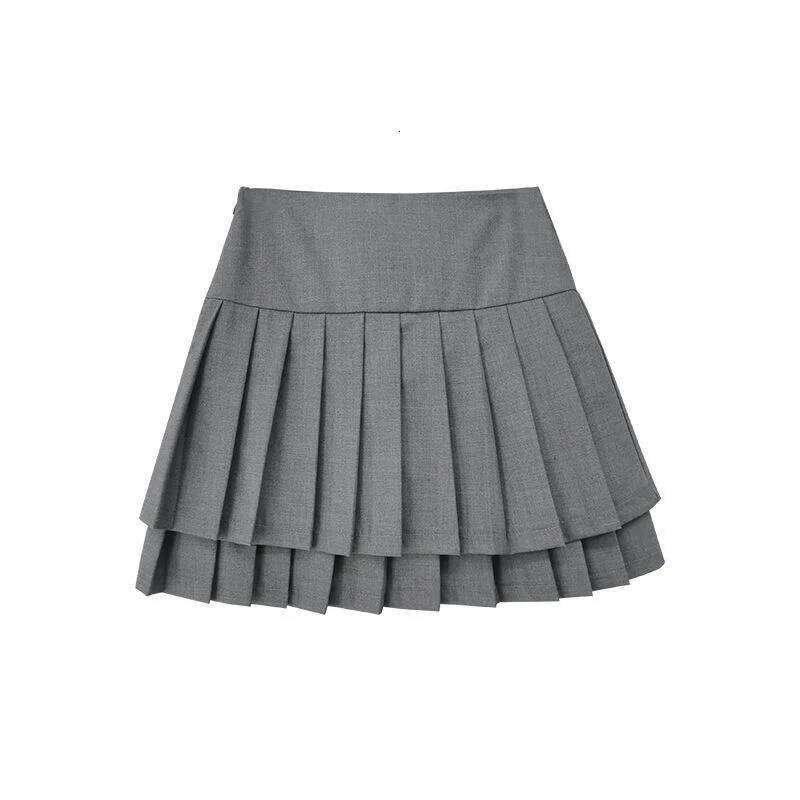 Gidyq Fashion Women Pleated Korean High Waist Sexy Mini Skirts Summer Tennis All Match Student Designed Dance Skirt New XJ260309
