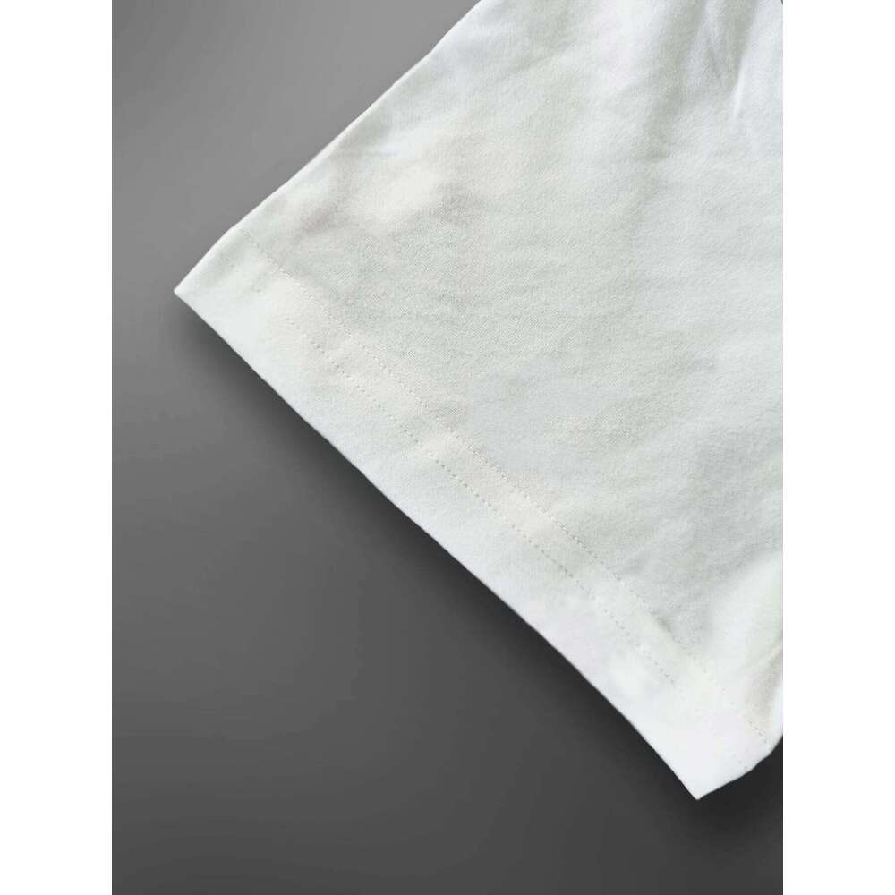 WY34914Cartoon letter pattern Round neck women's short sleeves fashion printed half-sleeve top elastic T-shirt XJ260306