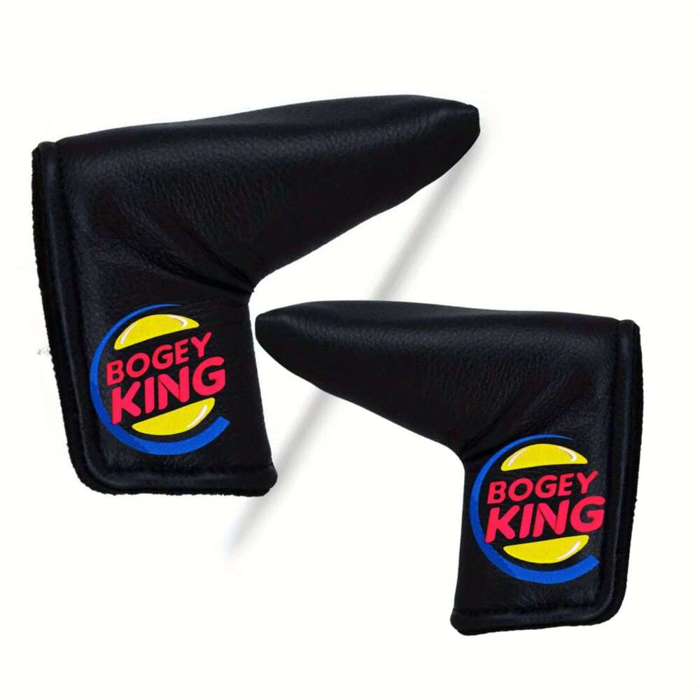 Bogey King Covers Mallet or Blade Headcover Cute Putter Head Cover for Men club cover 26Y0309