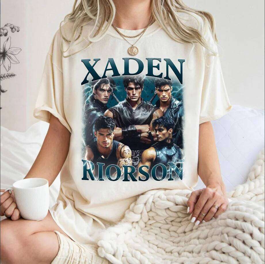 XADEN RIORSON Fantasy Character Women and Men Top Spring/Summer Loose Comfortable Short Sleeve Unisex T-shirt XJ260306