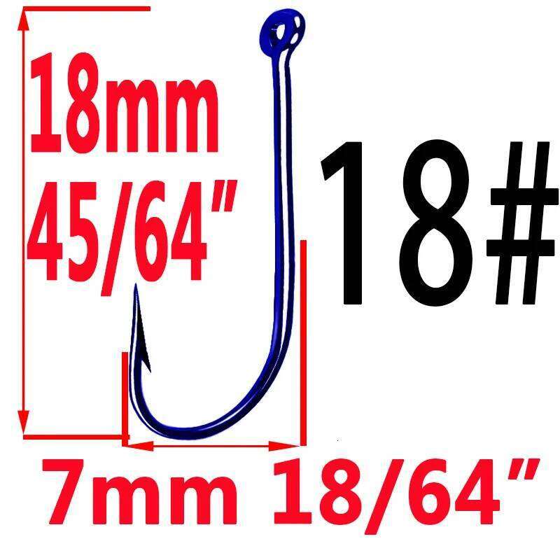 50pcs Hooks Fishing Tackle Durable Fishhooks Carp Barbed Hook Ocean River Lake Bait Lure Fish Tool S260305