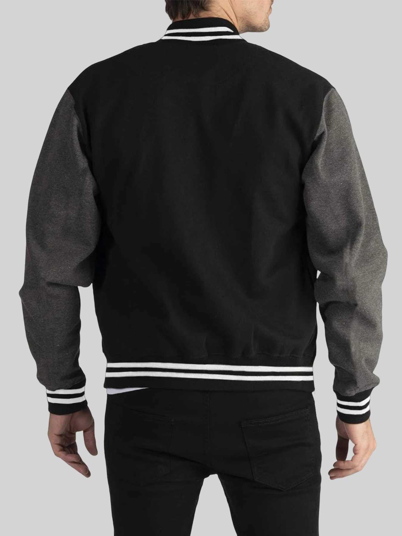 Chicago Number 23 Pattern New Pocket Baseball MenS Sports Soft Jackets Loose High Street Clothing AutumnWinter Clothes M260309