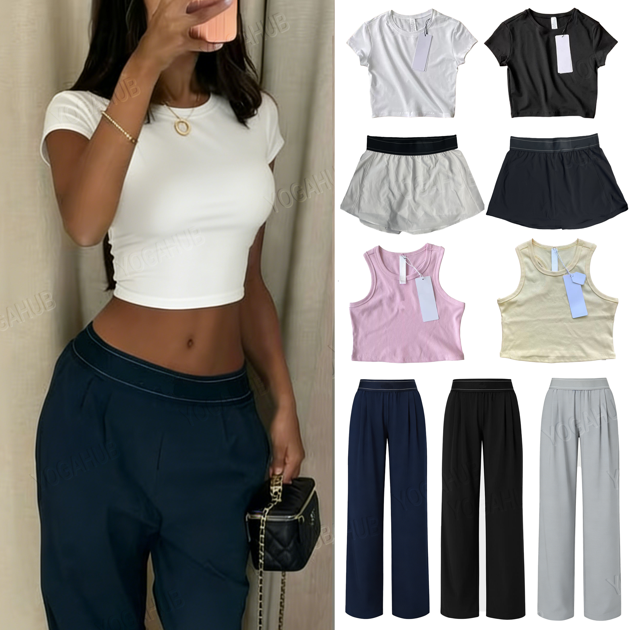 HOT Yoga Set sets leggings Sports Heart Throb High White Striped Back Dance Outfits leggings women clothes aloismness sets women clothes set