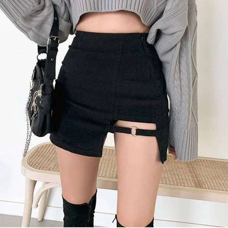 Irregular Skirt Women's High Waist Sexy Girl Short Ropa Mujer Mini Skirts Clothes for Women XJ260309