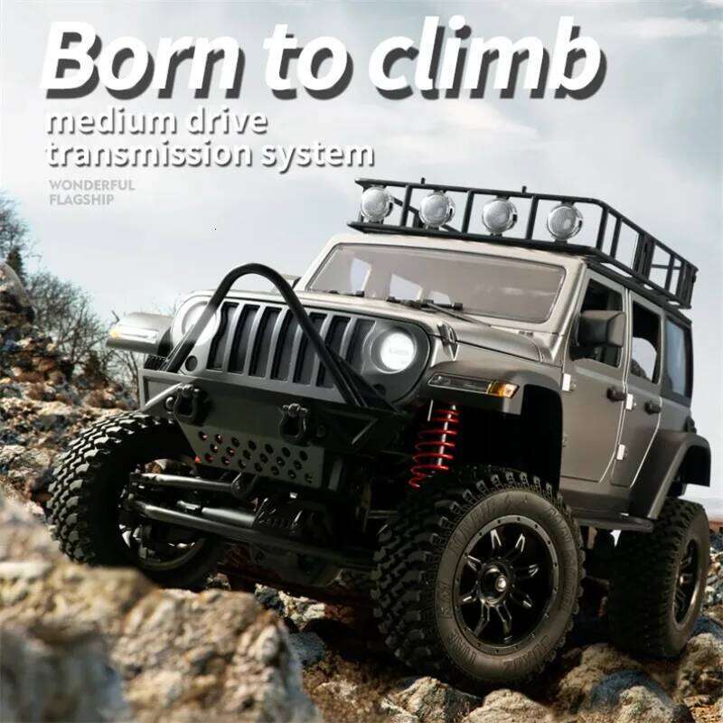 1/12 MN128 RC Crawler 2.4G Climbing Buggy Professional LED Light Remote Control Vehicle Toys with 2 Batteries US shipping C260306