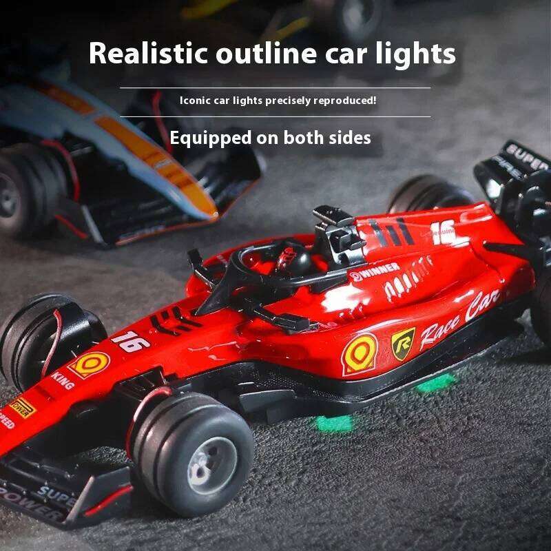 2025 New RC car August Product 1:64 Mini Alloy Model, Adjustable Lighting Formula Racing, Children's Remote Control Car C260306