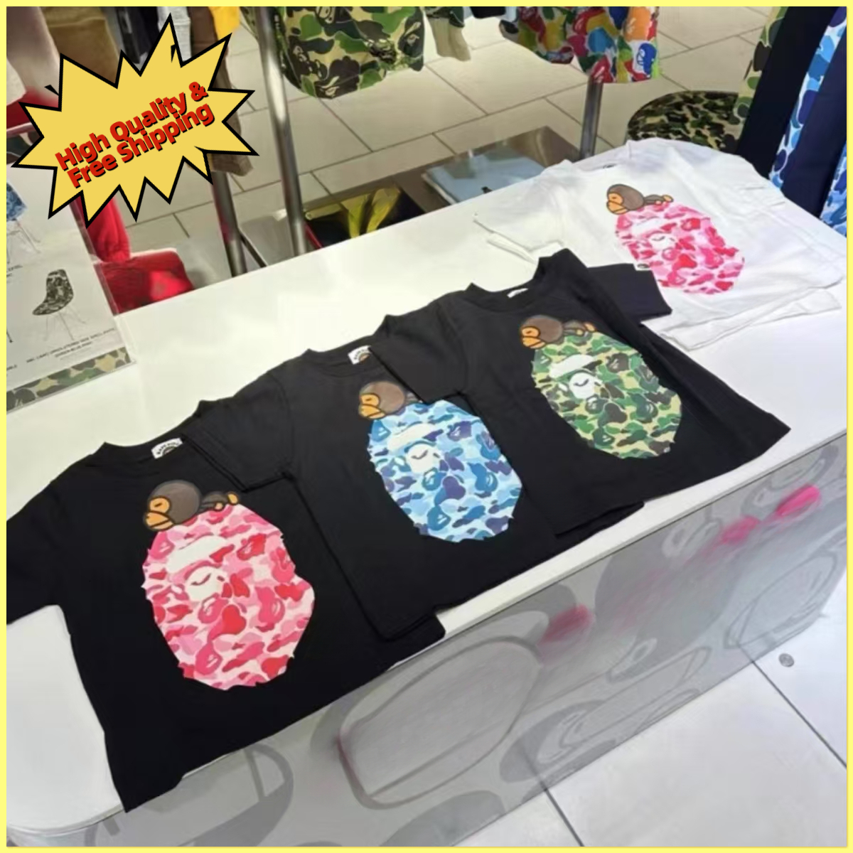 Mens Designer T Shirt Tops T-Shirts sporty Womens Tees Trends Designer Cotton Short Sleeves Luxury Sharks Tshirts Clothing Street Shorts Sleeves b4