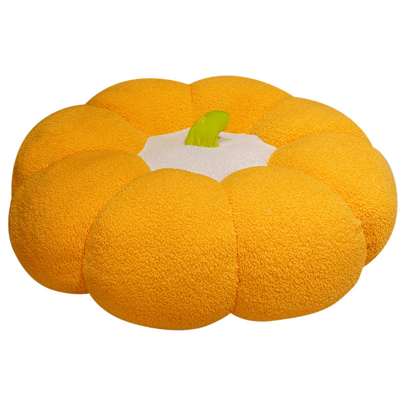 Pumpkin Tatami Floor Cushion, Soft Lazy Seat Cushion for Living Room Bay Window