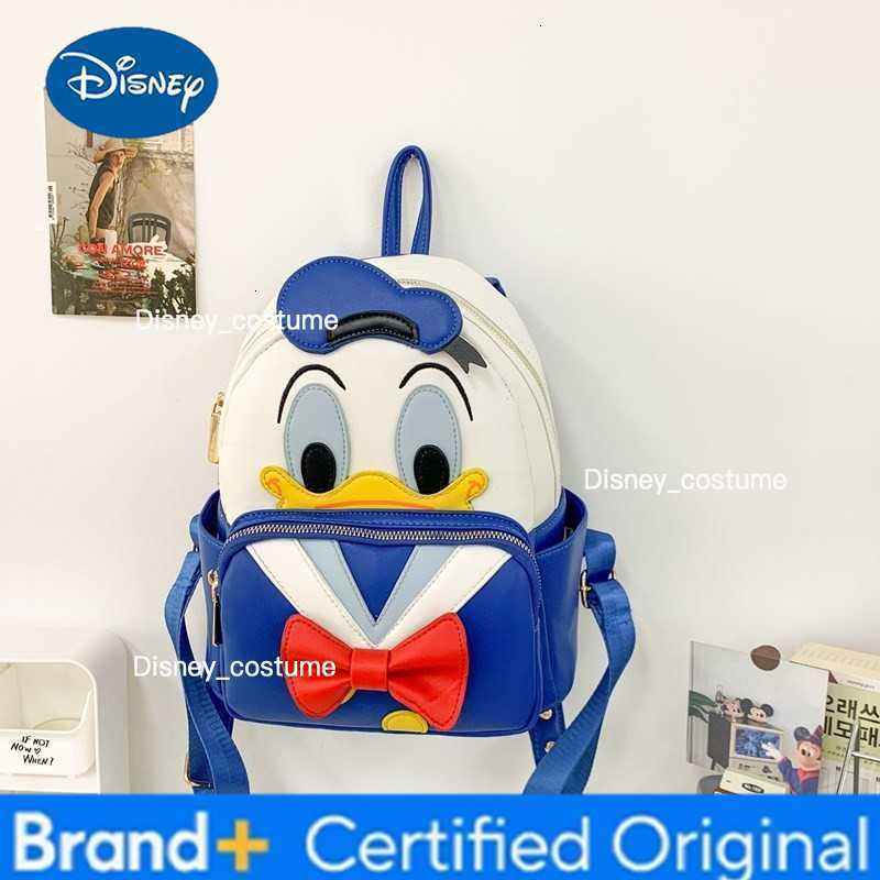 Disney Korean-style autumn-winter women's stylish double-shoulder bag - cute and unique, with large capacity, perfect for going out as a gift H26