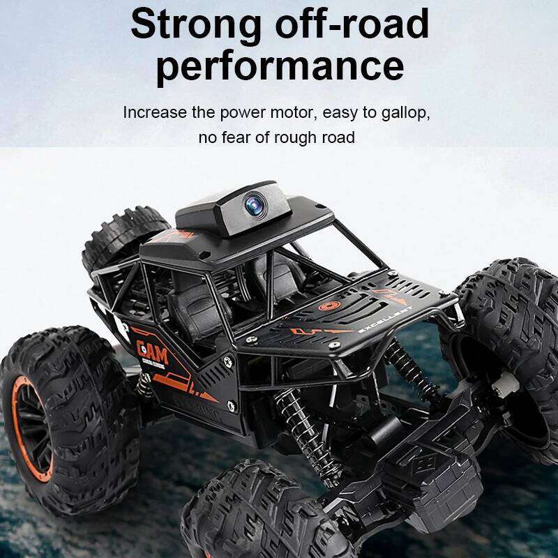 Rc Car With HD Camera FPV WIFI Machine On Remote Control Stunt 1:18 2.4G SUV Radiocontrol Climbing Toys For Kids on a Sign C260306