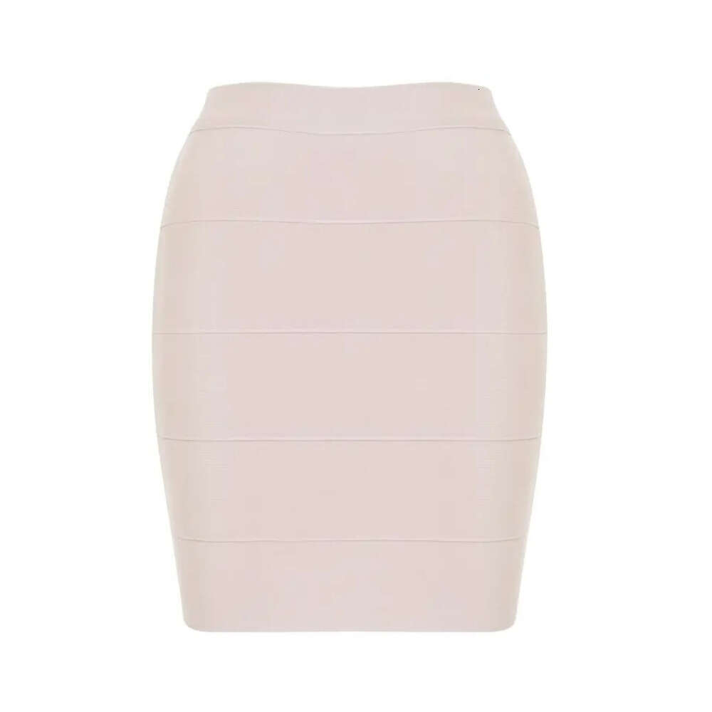BEAUKEY Sexy Women Pencil Mini Striped Black Red Purple White Nude Above Knee Skirt Bodycon Party Club XJ260309