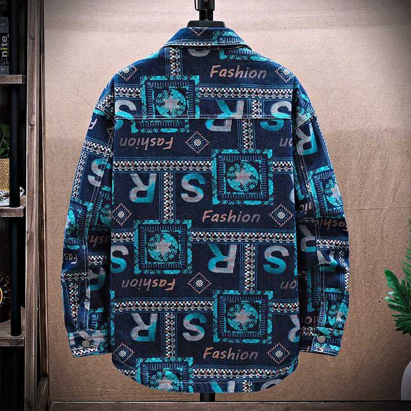 2025 spring new style coat male Fashion Thicken Warm jackets autumn Mens Casual Loose style Large Size jacket male M260309