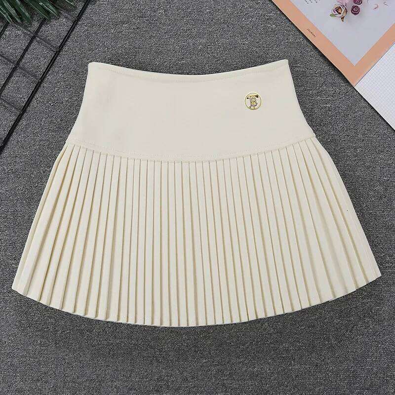 Winter New Woolen Pleated Women's High Waist Anti-light Spice Girl Y2k Mini Skirt XJ260309