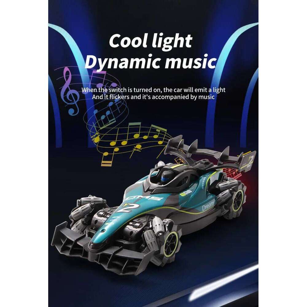 f1 RC Car Children rc drift remote control car toys kids Gift for Boy Gesture Radio Remote Control Spray Stunt C260306