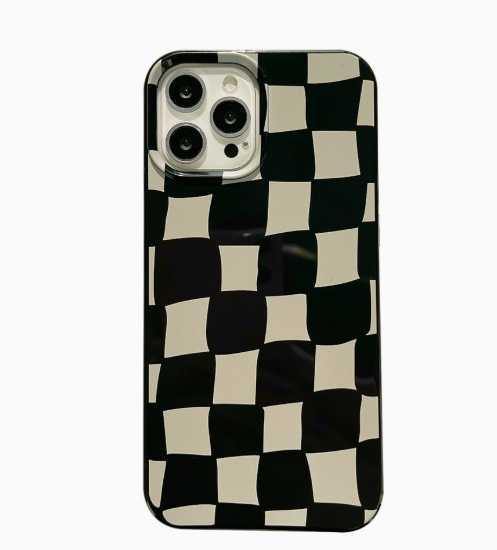 Black and White Checkered Phone Case Cover Premium H260309