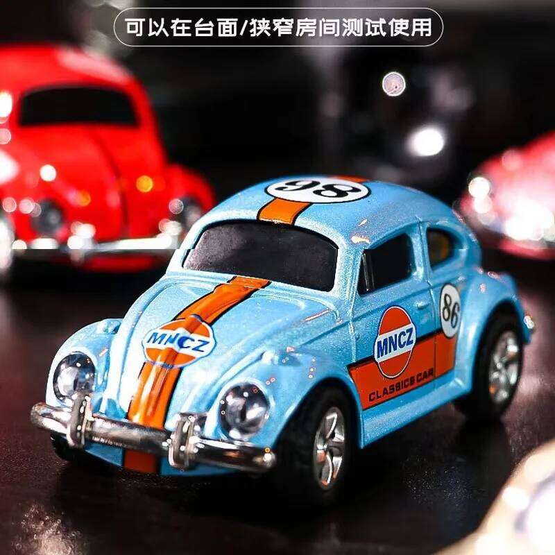 2025 New Wireless Mini Beetle Alloy Small Mobile Phone Remote Control Model Car Toy Children'S Holiday Gift C260306