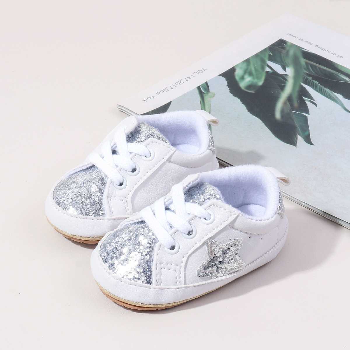 Customized handmade baby shoes with baby name pictures to celebrate the first step of newborns lace baby shoes for toddlers X250322