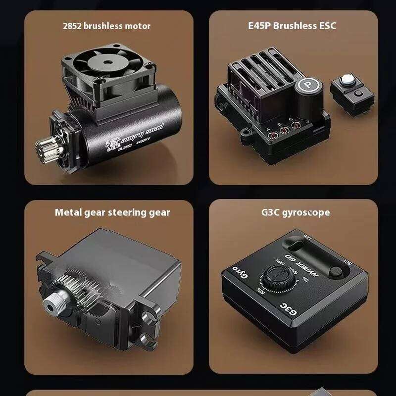 HYPER GO 14211 Rc 1/14 Short Course Truck 2852 Brushless Motor 47 KM/H Large Foot 4WD RC Remote Control Car Toy MJX C260306