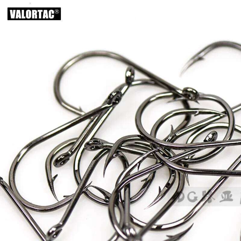 Octopus Fishing Hooks High Carbon Chmical Sharpen Barbed Circle Hook Tackle Set 5C Point Hardness Fishhooks bottom fishing hook S260305