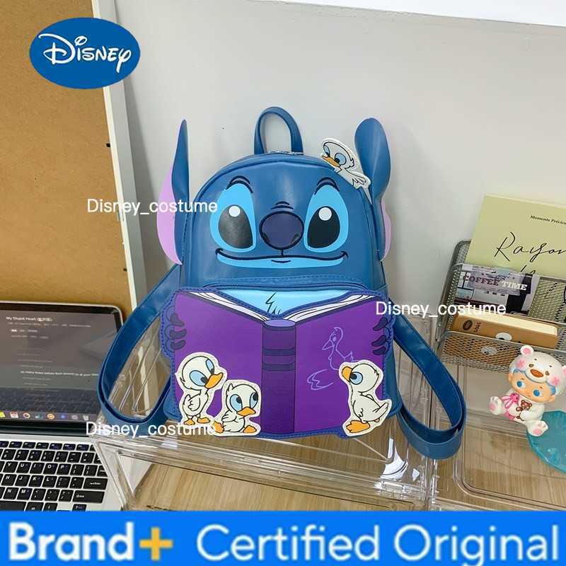 Disney Korean-style autumn-winter women's stylish double-shoulder bag - cute and unique, with large capacity, perfect for going out as a gift H26