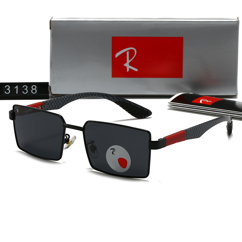 Men Classic Brand Retro women Sunglasses Luxury Designer Eyewear Metal Frame Designers Sun Woman glass lenses With box 3138