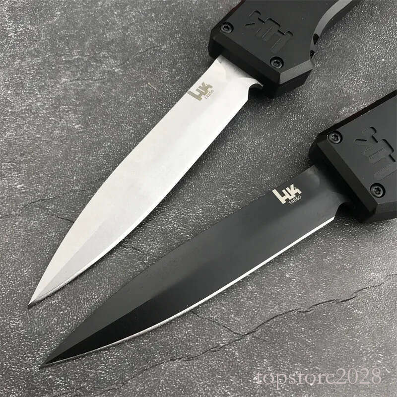 High Quality HK 14850 Multi-hunting Pocket Knife Sharp pocket knife D2 Blade Aluminium Alloy Handle Outdoor Tactical Hunting Survival EDC Tools 3300 4