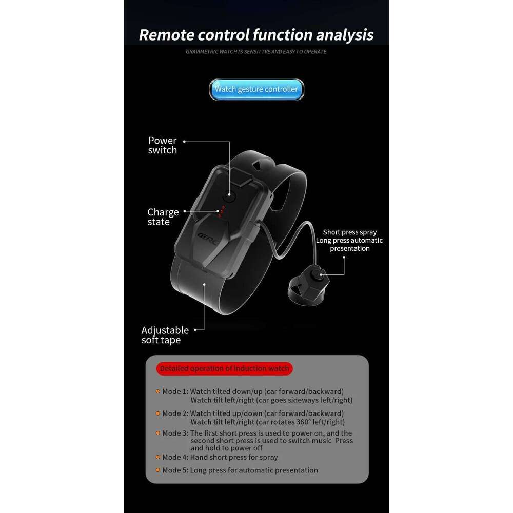 f1 RC Car Children rc drift remote control car toys kids Gift for Boy Gesture Radio Remote Control Spray Stunt C260306