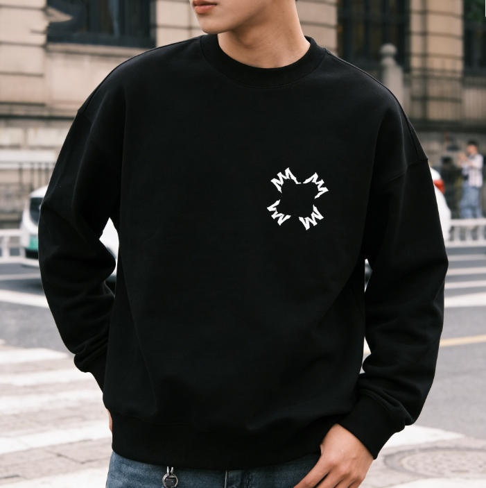 Mens Sweatshirts Designer Hoodies Cotton Solid Color Long Sleeved Sweater Loose Clothing