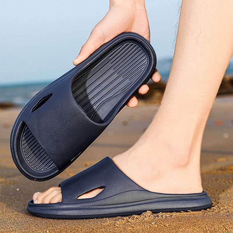 Men's Summer Slippers, Non-Slip And Odor-Resistant, Indoor Home Slip-Ons, Large Size 47, Outdoor Beach Slippers WKERSIY