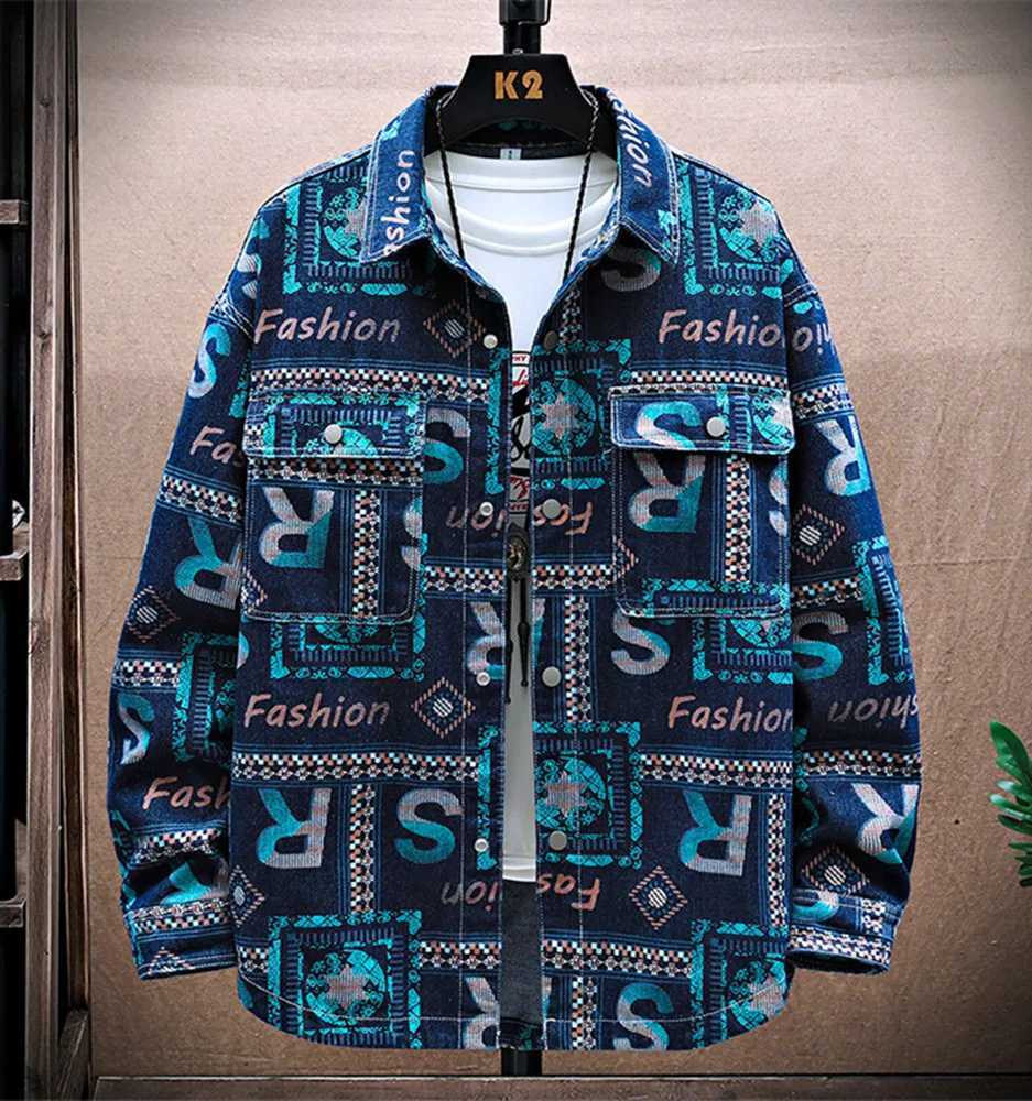 2025 spring new style coat male Fashion Thicken Warm jackets autumn Mens Casual Loose style Large Size jacket male M260309