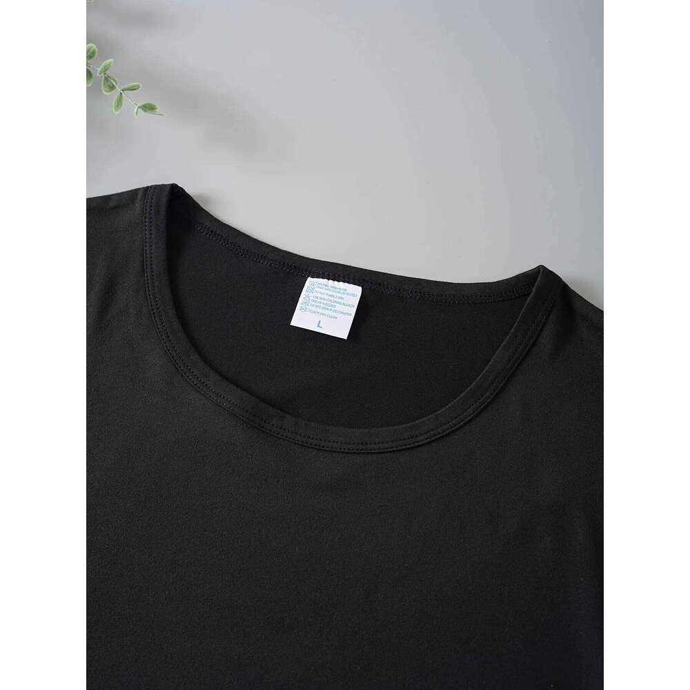 Heart Print T-Shirt For Valentine's Gifts, Crew Neck Short Sleeve T-Shirt, Casual Every Day Tops, Women's Clothing XJ260306