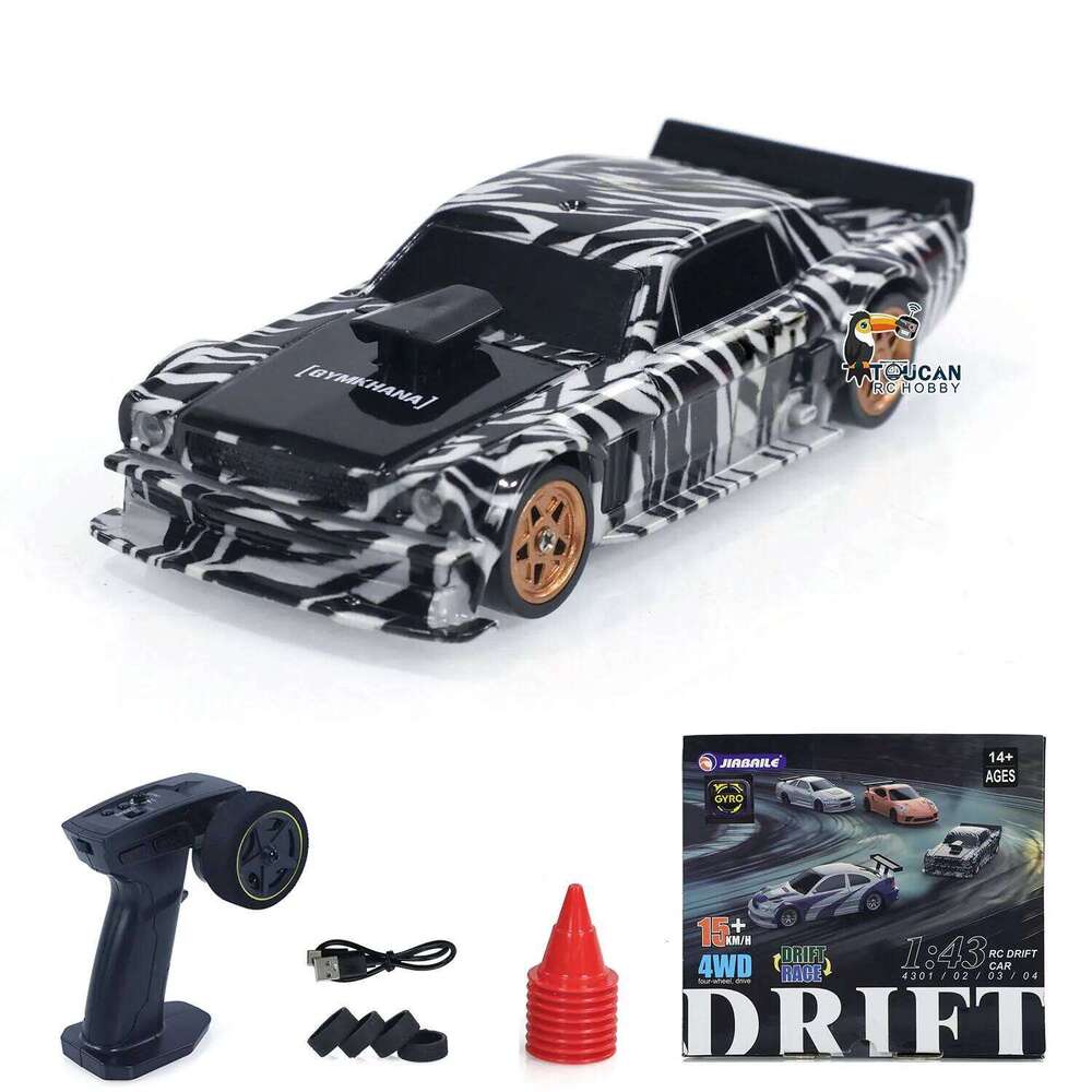 2025 New RC Mini Toys RTR 1/43 High 2.4G 4WD Drive Radio Control Racing Drifting Car Toy Speed Model Gifts for Boys C260306