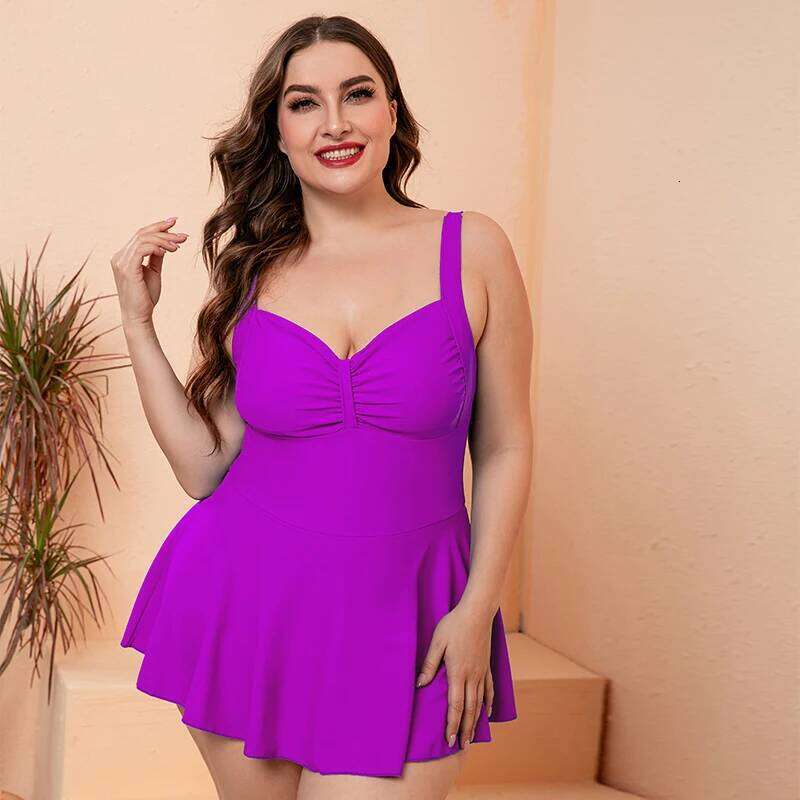 Large Size Tankinis Women's Swimsuit 2025 Stylish New Bikini Set Swimwear for Women Sexy Swim Bathing Suits Swimming Chubby XJ260206