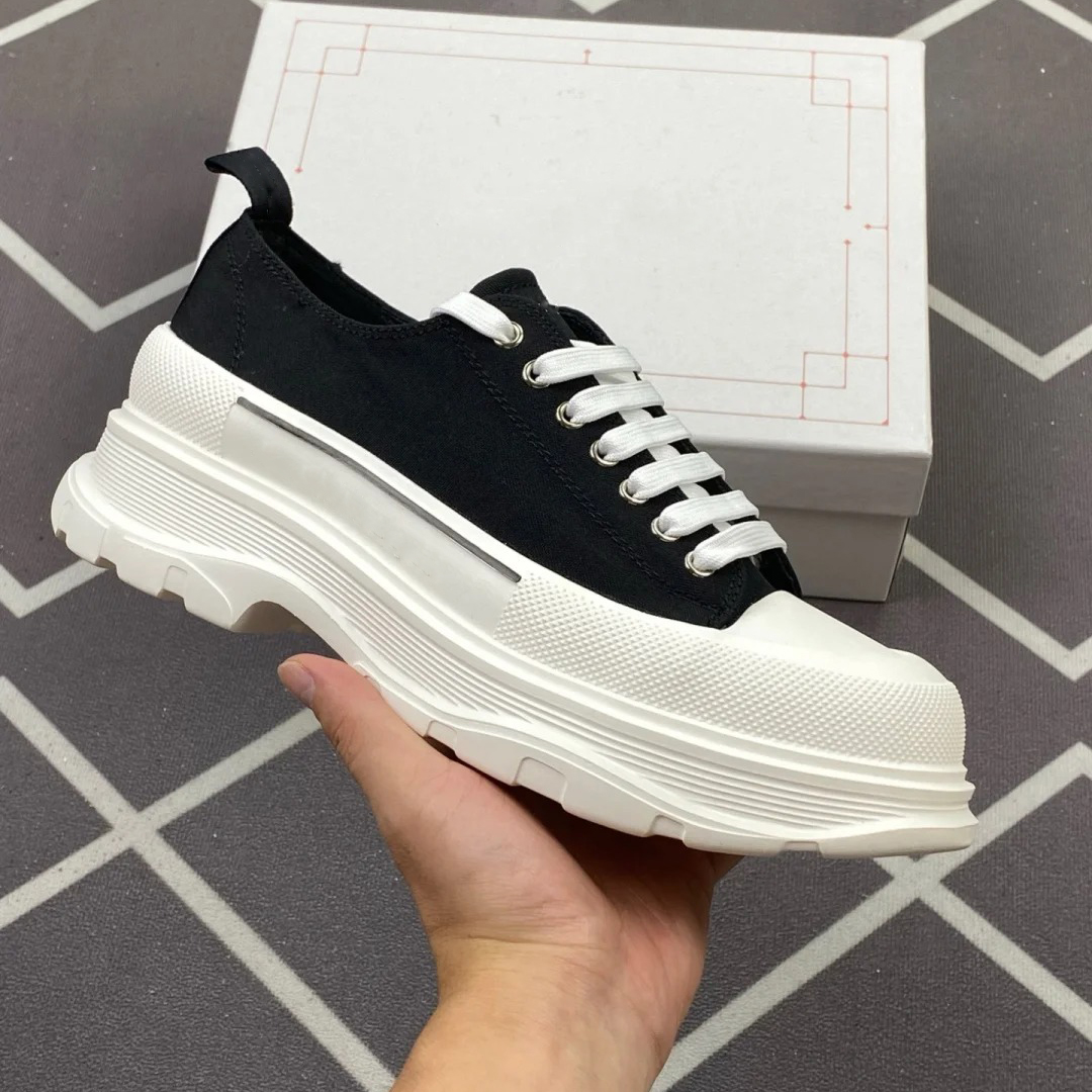 Low-Top Platform Canvas Sneakers for Men & Women Sneakers Designer Triple Sole Shoes Casual Sneaker Luxury Lightweight Outdoor Trainers EU 35-46