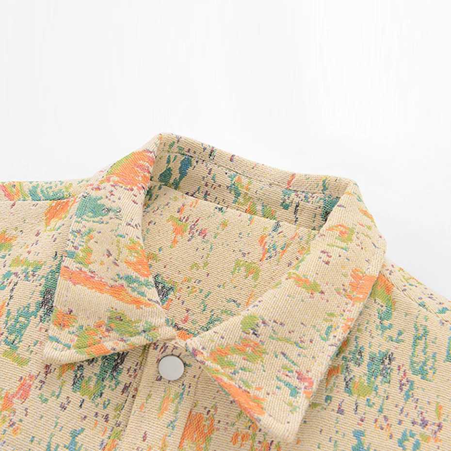 Spring Autumn Color Knitted Jacket Men Fashion Casual Button Jacket Male M260309