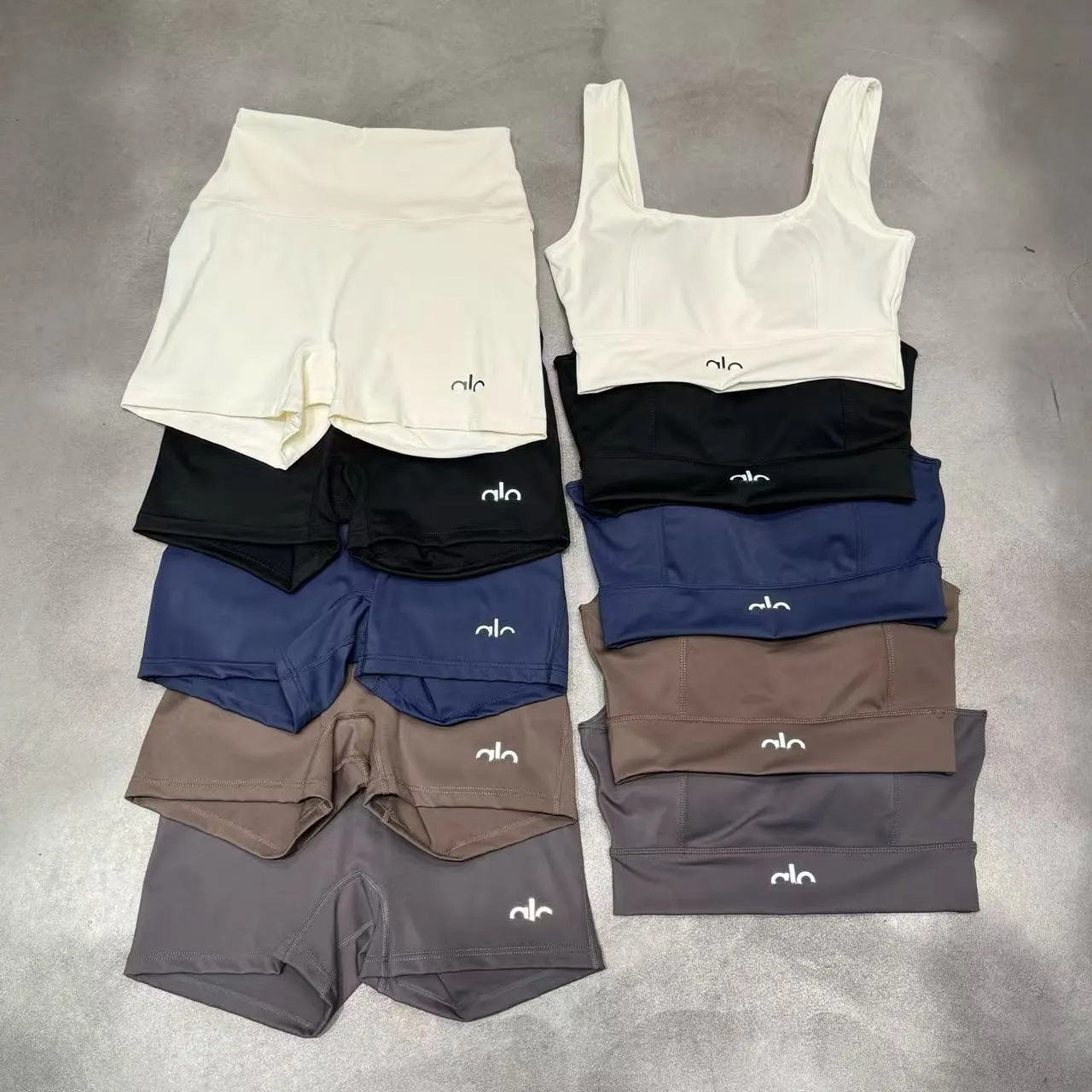 yoga sets women clothes tracksuits designer suit summer shorts two-piece set Training workout bras sportswear designer bikini gym sets