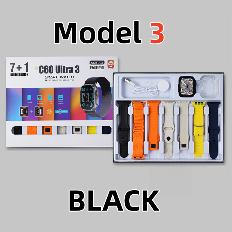 U3 S11 Smartwatch 7-in-1 5-in-1 3-in-1 Watch Top quality factory price Men Women Watch Bluetooth Call Bracelet Wristband Wireless Charging Fitness Tra