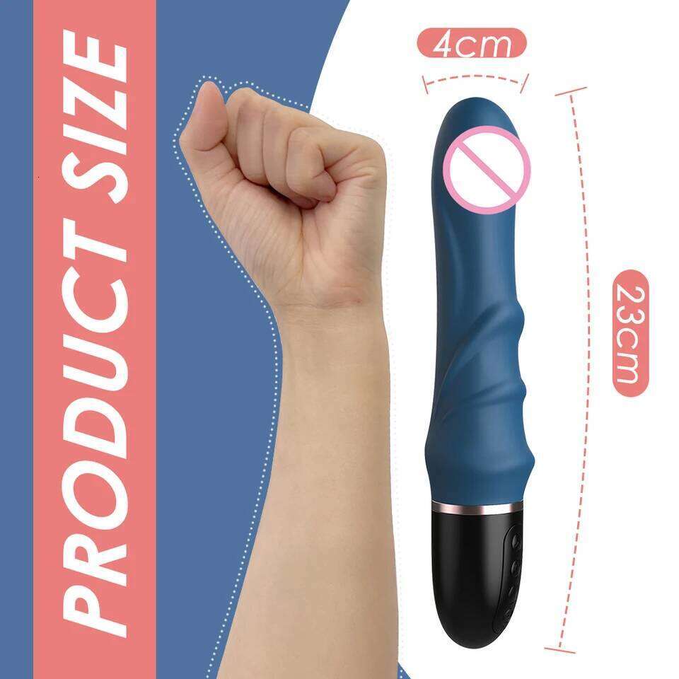 Big Dildo Vibrator Women 10 Modes G-spot Clitoral Stimulator Powerful Vaginal Massager Female Masturbator Sex Toy for Aldult 26H0309