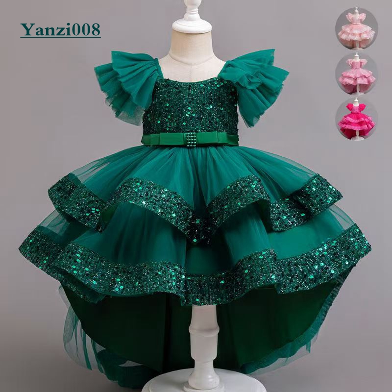 Summer New Kids Clothes Girls Dress Children's Wedding Dress Newborn Girl Skirt Kids Princess Dress Baby Dress Girl Designer Dress Toddler Designer Girl Dress