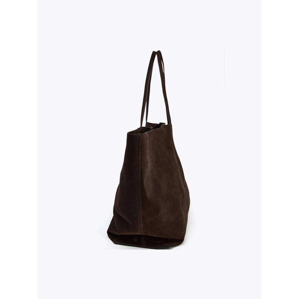 Women's Large Suede Tote Design Commuter High-end Armpit Bag Soft Handle Fashion Shoulder Handbag for Ladies H260309