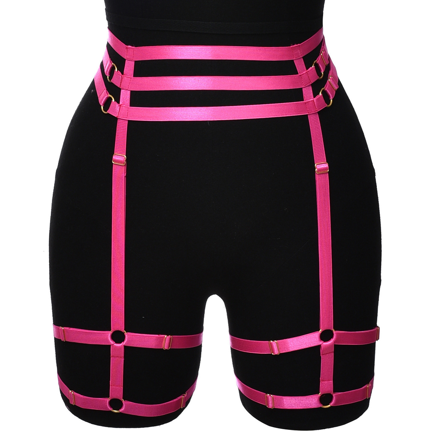 Suspenders Thigh Bands Sword Belt Harajuku Handmade Harness Goth Garter Belt Lingerie Stockings With Belt for Sex Leg Festival Clothing 230921