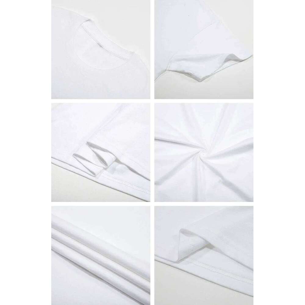 Happy Expression Printed Short Sleeve Street Hip Hop Tee Clothing All-math Breathable Tops Crewneck Women T-Shirts XJ260306