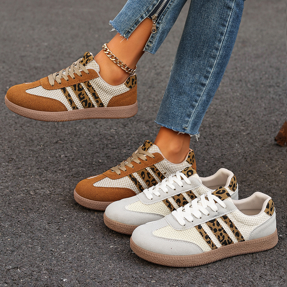 Women's Classical Outdoor Luxury Sports Shoes Thick Soled Lace Up designer Sneakers Comfortable Shoes Women Non slip flat shoes training shoes Wo