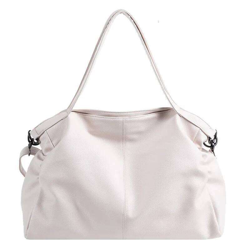 Big Black Tote Bags for Women Large Hobo Shopper Roomy Handbag Quality Soft Leather Crossbody Ladies Travel Shoulder Bag H260309