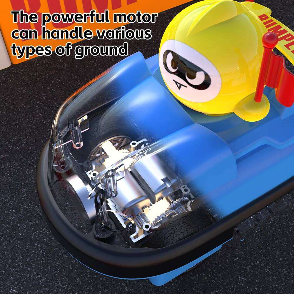 Remote Control Bumper Car Toy Two-Player Battle Racing Cars Parent-Child Competitive football Game birthday gift for kids C260306