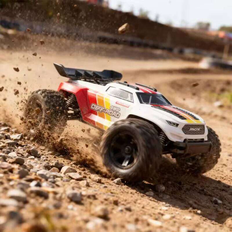 MJX Hyper Go 18208 1/18 Monster Truck 4WD 30km/h Off Road Vehicle 2.4G Remote Control RC Car Toy Gift for Birthday Christmas C260306