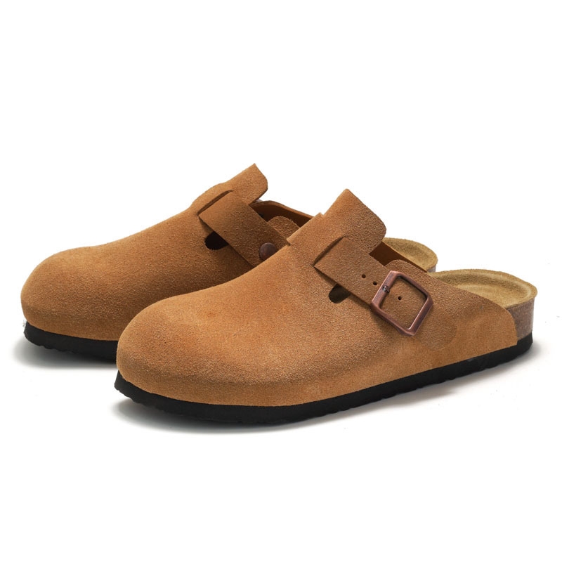 ORFISOCK 2026 New Summer Classic Designer Flat Slippers Leather High Quality Breathable Outdoor Beach Shoes Sandals for Men and Women