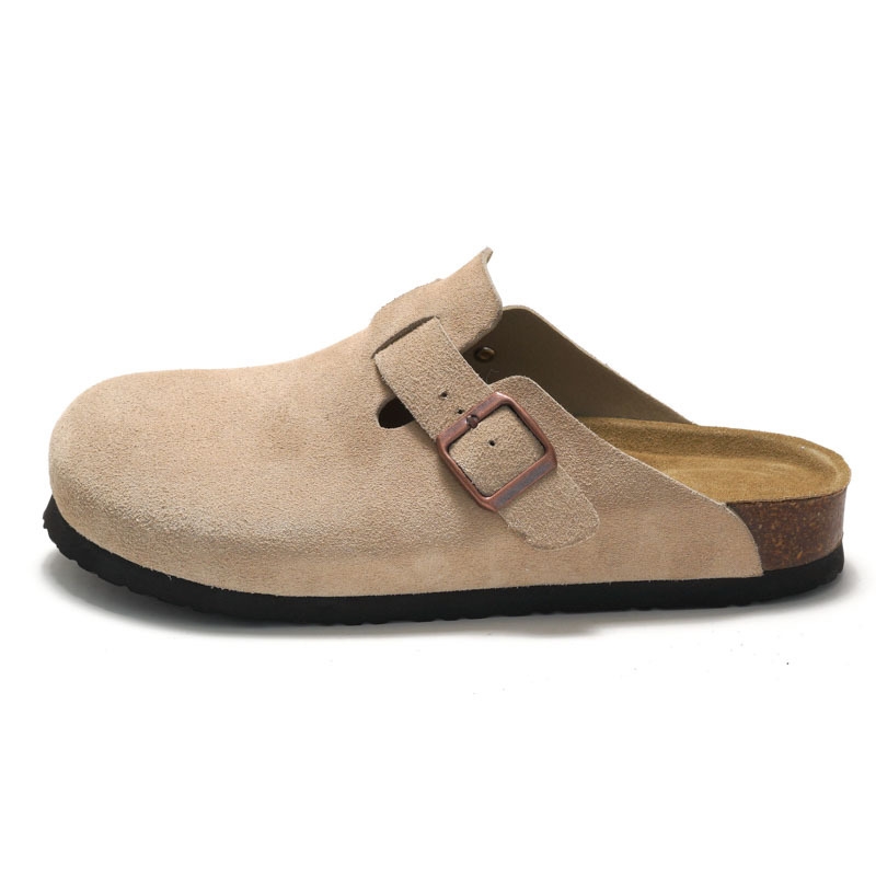 ORFISOCK 2026 New Summer Classic Designer Flat Slippers Leather High Quality Breathable Outdoor Beach Shoes Sandals for Men and Women