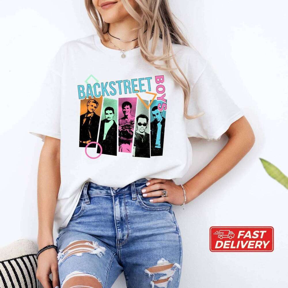 Music Bring Memory Back Street Men Women Boys Girls 7 T-Shirt, Backstreet Boy Band, BSB Rock Shirt, Vintage Pop Shirt XJ260306
